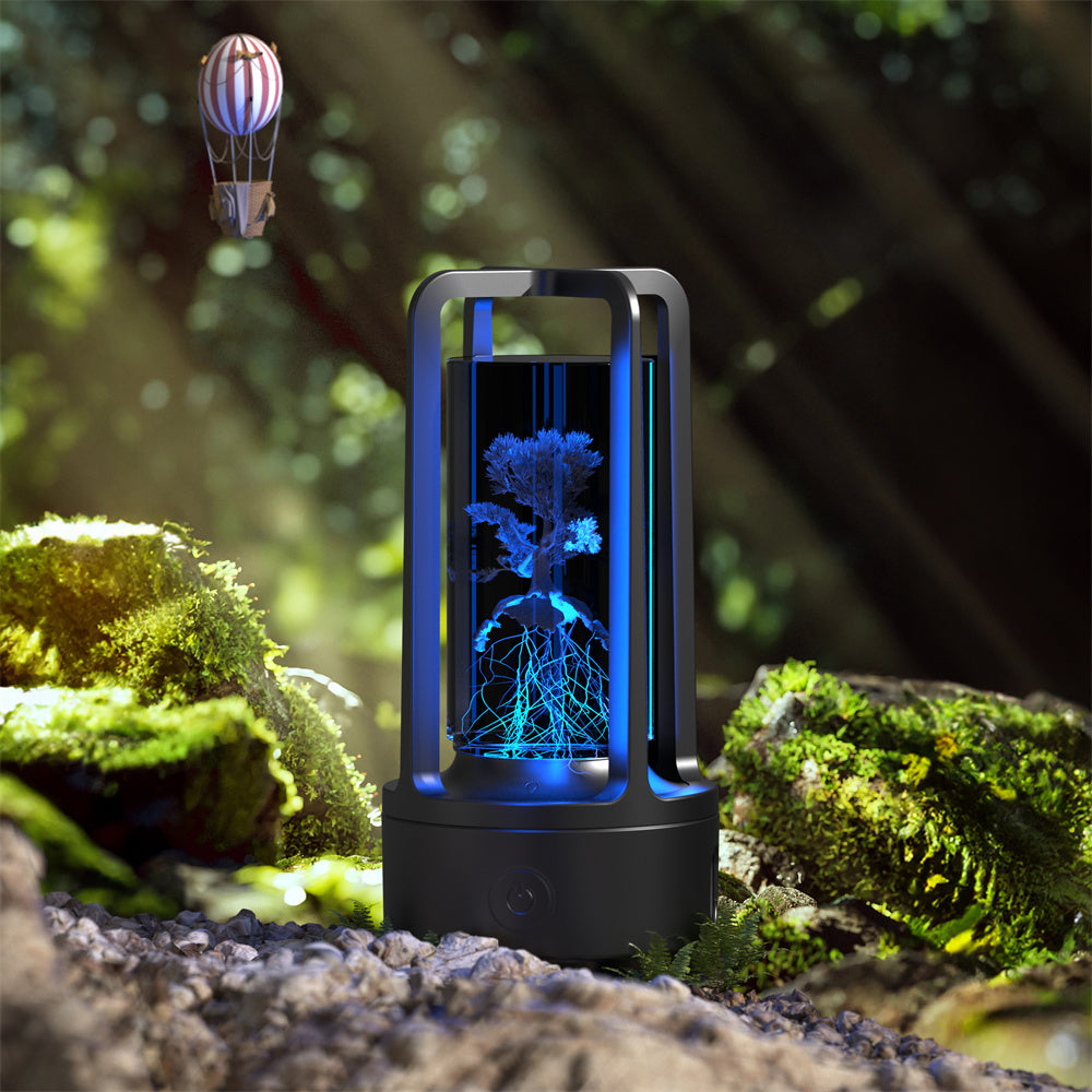 Creative 2 In 1 Audio Acrylic Crystal Lamp And Bluetooth Speaker,Night Lamp