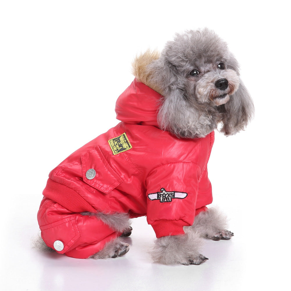 Four-legged clothes air force dog clothes
