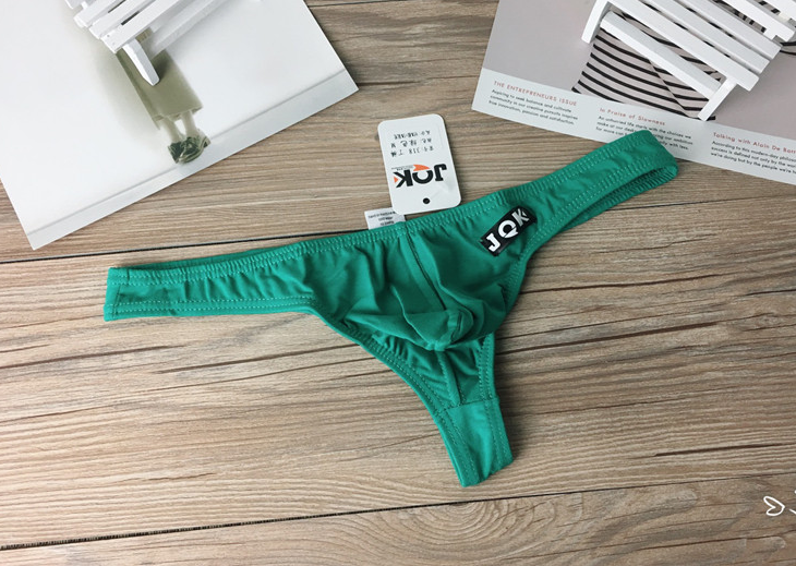 men T-shaped sports cotton underwear