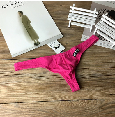 men T-shaped sports cotton underwear