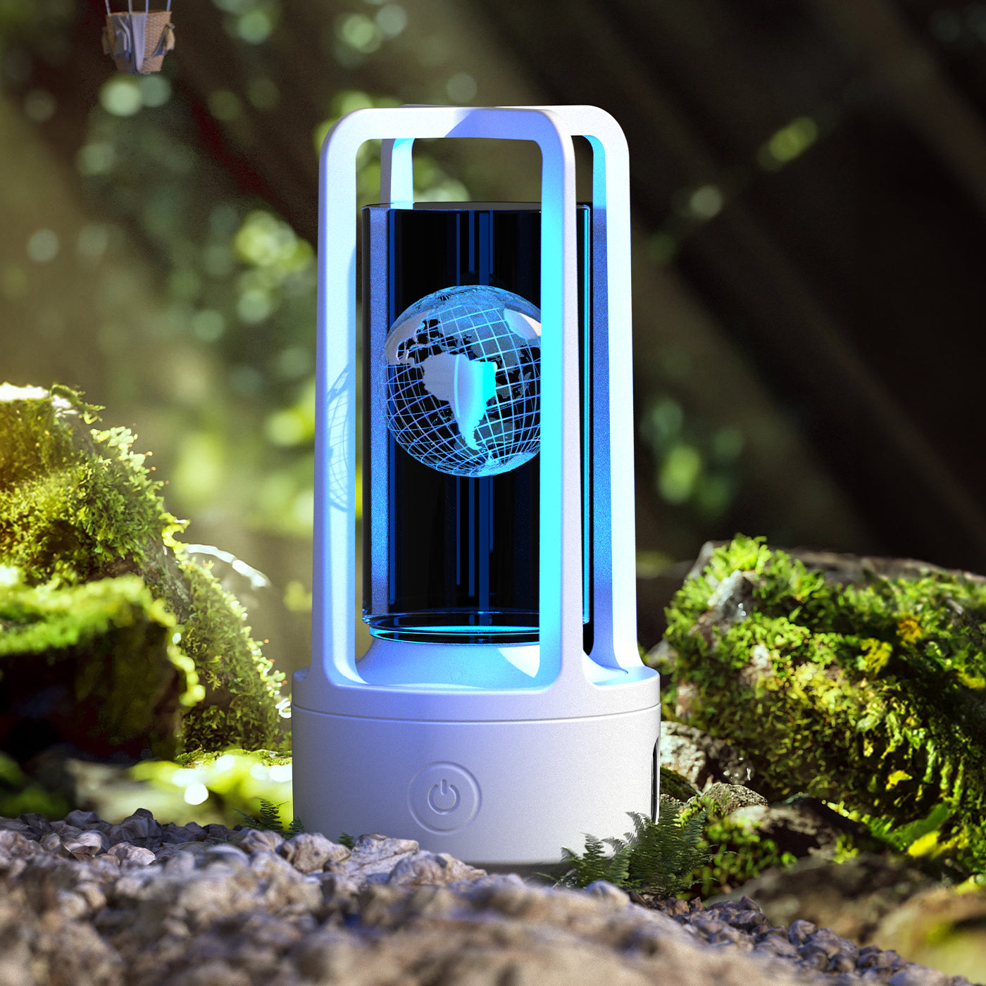 Creative 2 In 1 Audio Acrylic Crystal Lamp And Bluetooth Speaker,Night Lamp