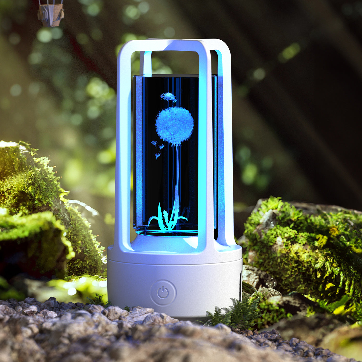 Creative 2 In 1 Audio Acrylic Crystal Lamp And Bluetooth Speaker,Night Lamp