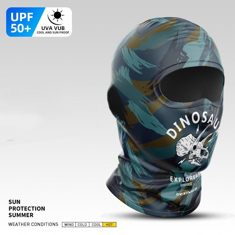 Riding Mask Head Cover Men's Motorcycle Spring And Autumn