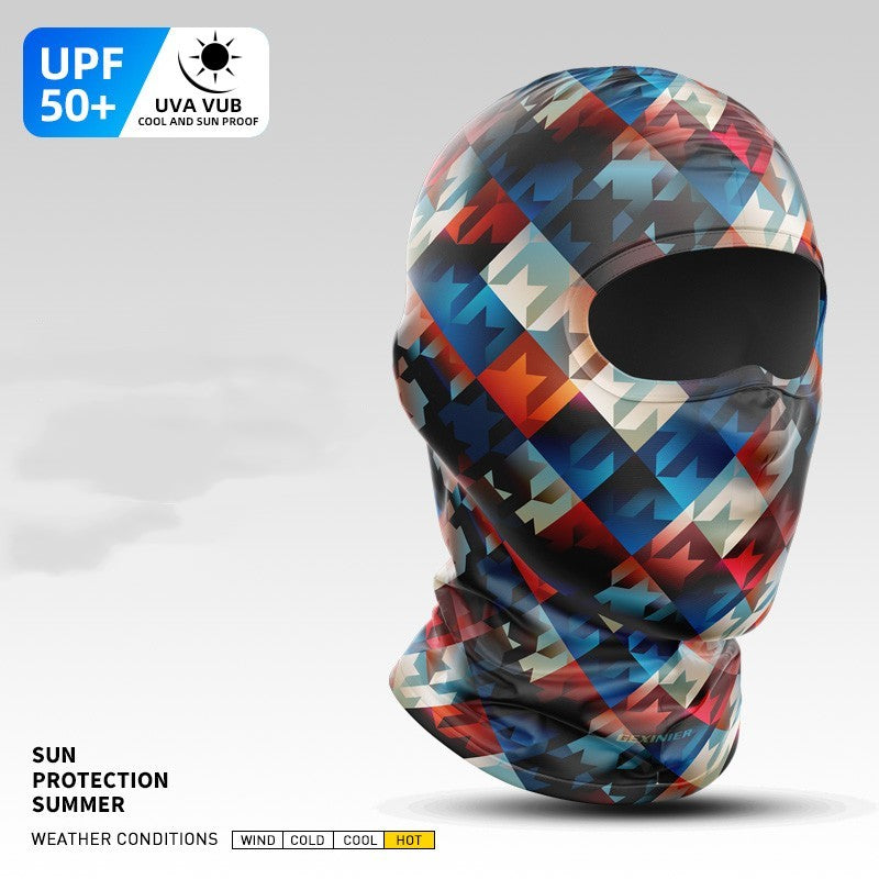 Riding Mask Head Cover Men's Motorcycle Spring And Autumn
