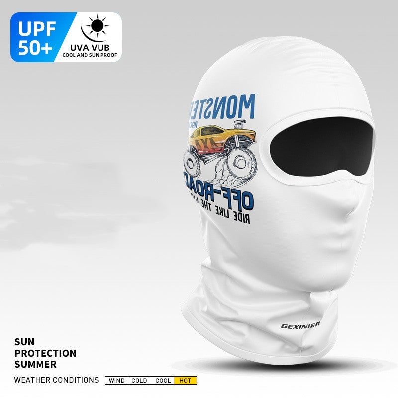 Riding Mask Head Cover Men's Motorcycle Spring And Autumn