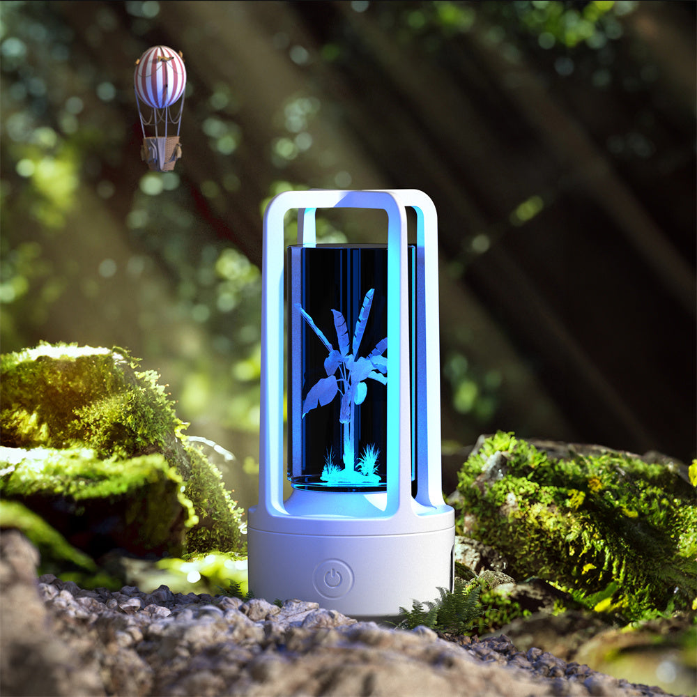Creative 2 In 1 Audio Acrylic Crystal Lamp And Bluetooth Speaker,Night Lamp