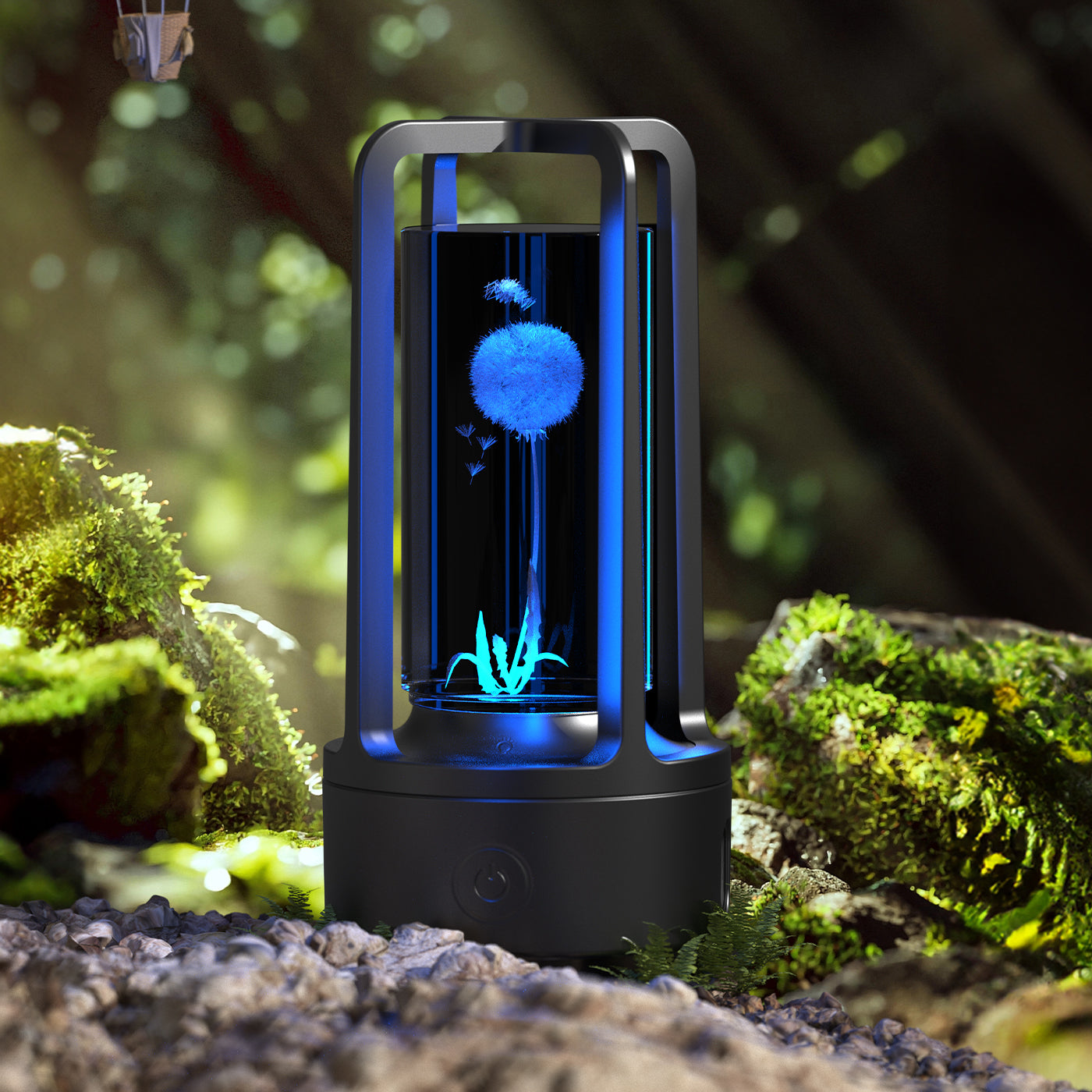 Creative 2 In 1 Audio Acrylic Crystal Lamp And Bluetooth Speaker,Night Lamp