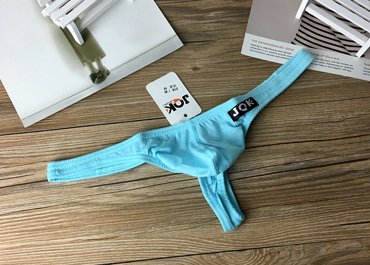 men T-shaped sports cotton underwear