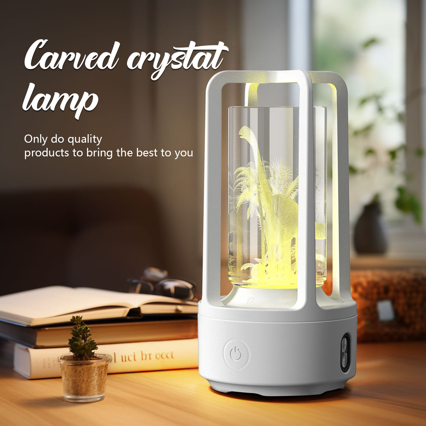 Creative 2 In 1 Audio Acrylic Crystal Lamp And Bluetooth Speaker,Night Lamp