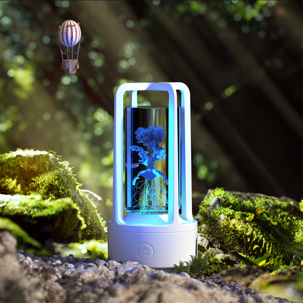 Creative 2 In 1 Audio Acrylic Crystal Lamp And Bluetooth Speaker,Night Lamp