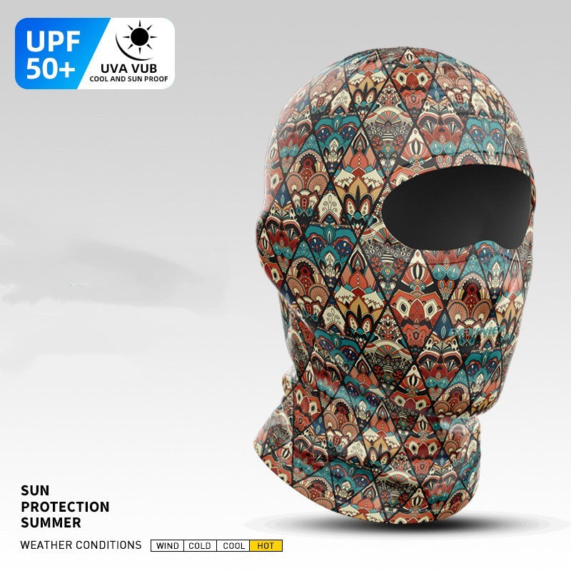 Riding Mask Head Cover Men's Motorcycle Spring And Autumn