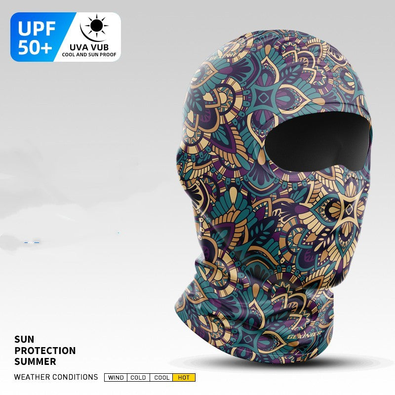 Riding Mask Head Cover Men's Motorcycle Spring And Autumn