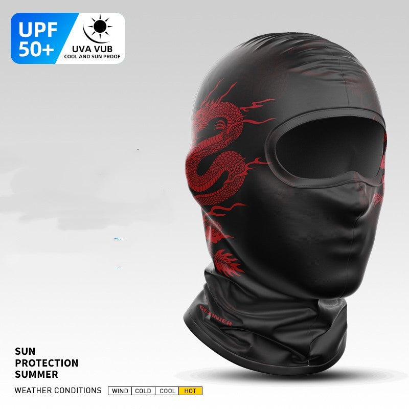 Riding Mask Head Cover Men's Motorcycle Spring And Autumn