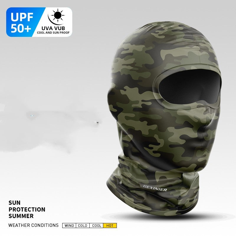 Riding Mask Head Cover Men's Motorcycle Spring And Autumn