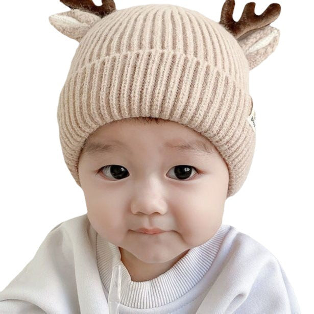 Baby Winter Thicken Thermal Woolen Cap Baby Hat