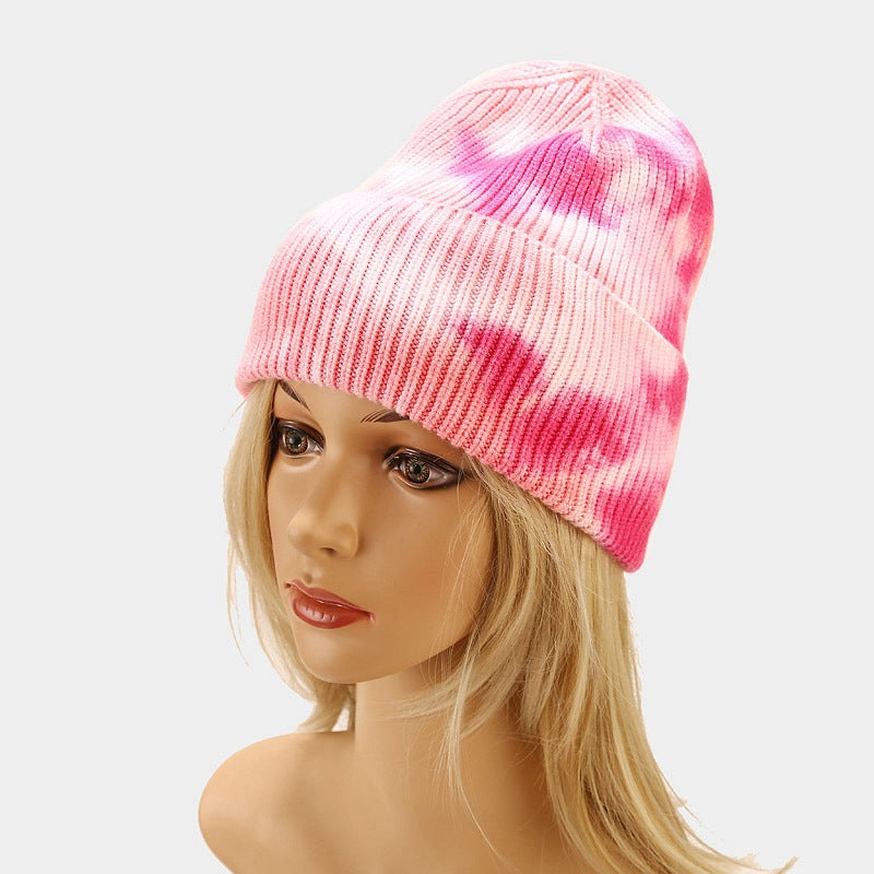 Autumn And Winter New Hat Ladies Outdoor Keep Warm Knitted Hat