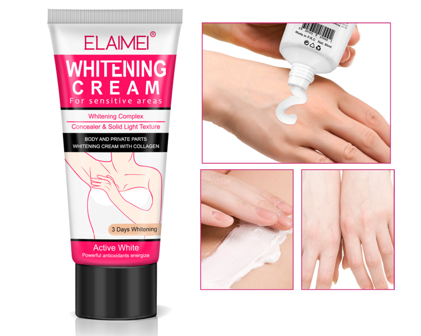 His Majesty Whitening Cream: Whitening Body Cream, Silk Stocking Cream, and Whitening Artifact for Dating