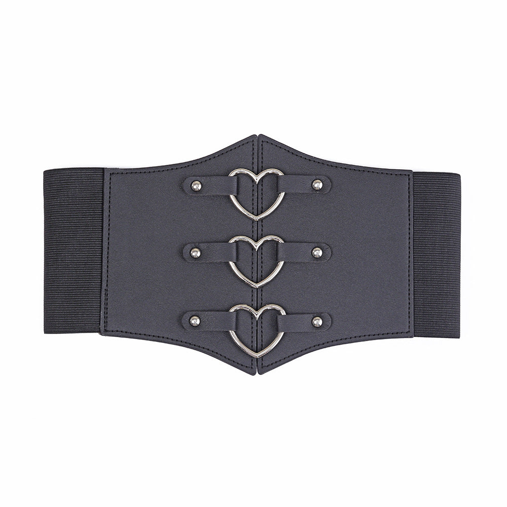 Women's French Retro Love Belt Decoration