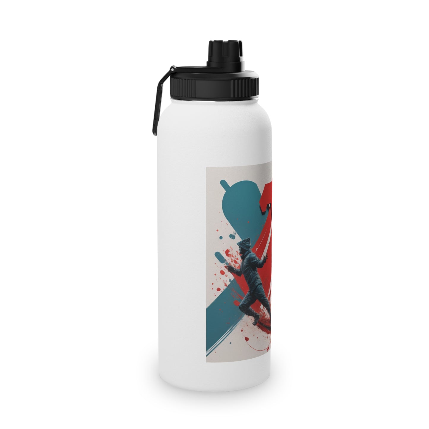 Stainless Steel Water Bottle, Sports Lid