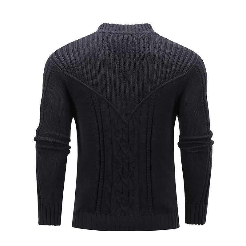 Jacquard Men Warm Sweater