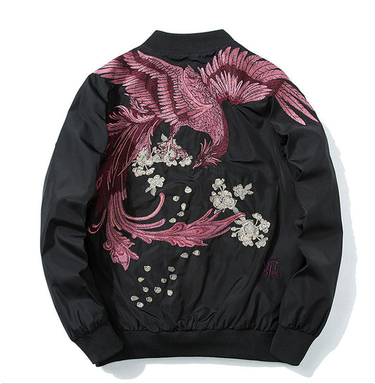 Embroidered jackets for men and women couples