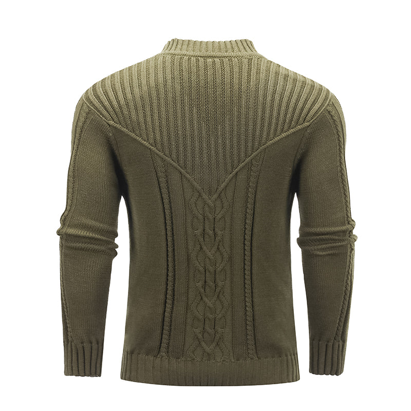 Jacquard Men Warm Sweater