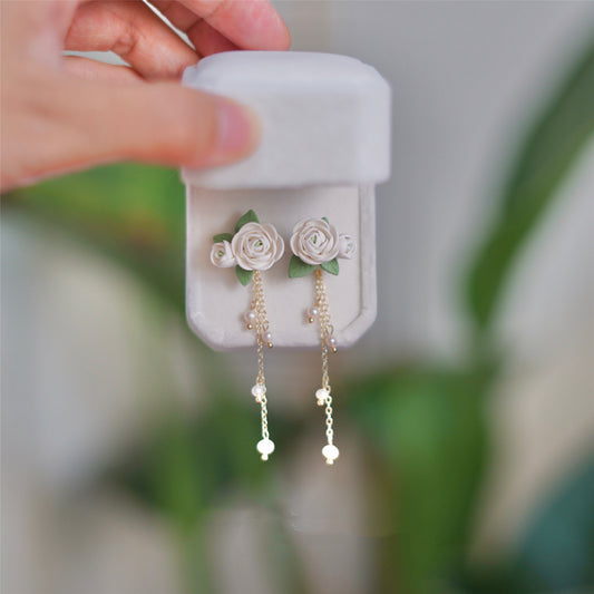 Niche Design Soft Clay Earrings