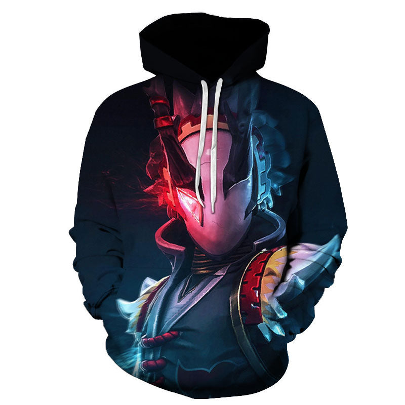 Printed hooded sweatshirt