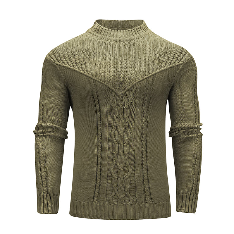 Jacquard Men Warm Sweater