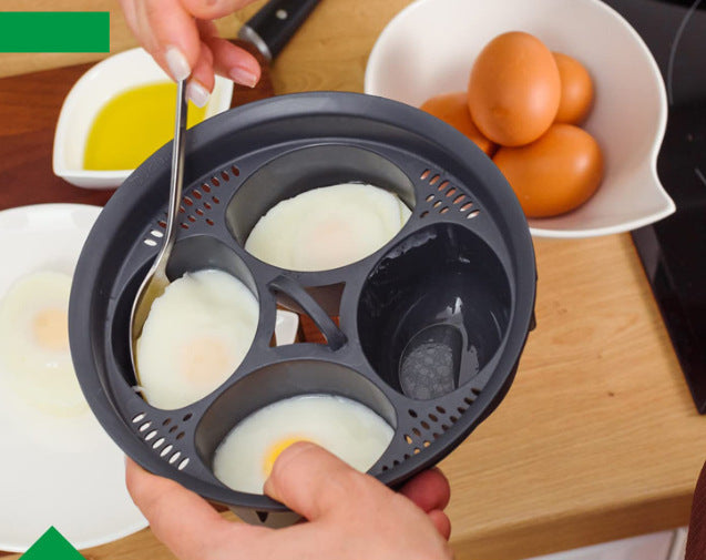 Kitchen Gadgets Accessories Four-in-one Egg Steamer