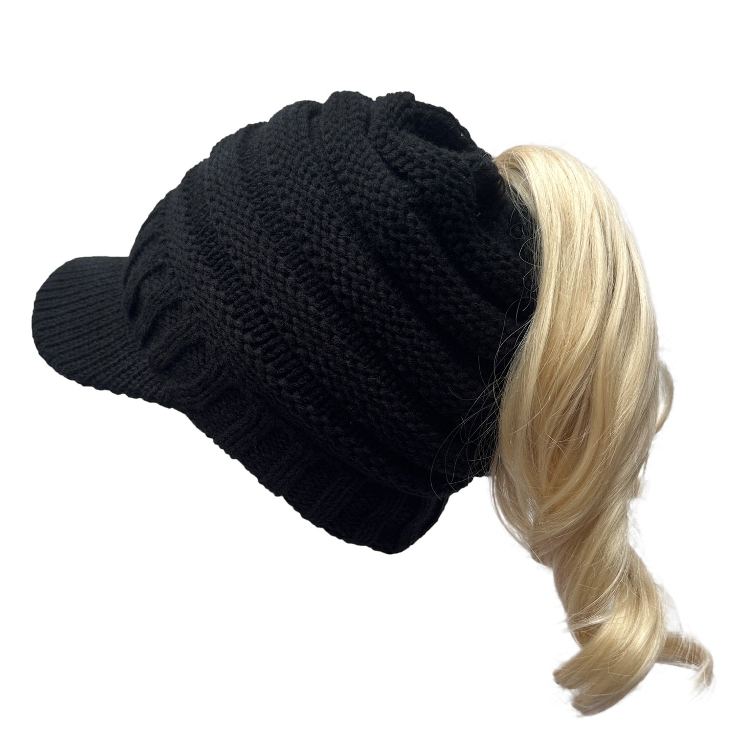 Women's Ear Protection Warm Hat Curling Wool