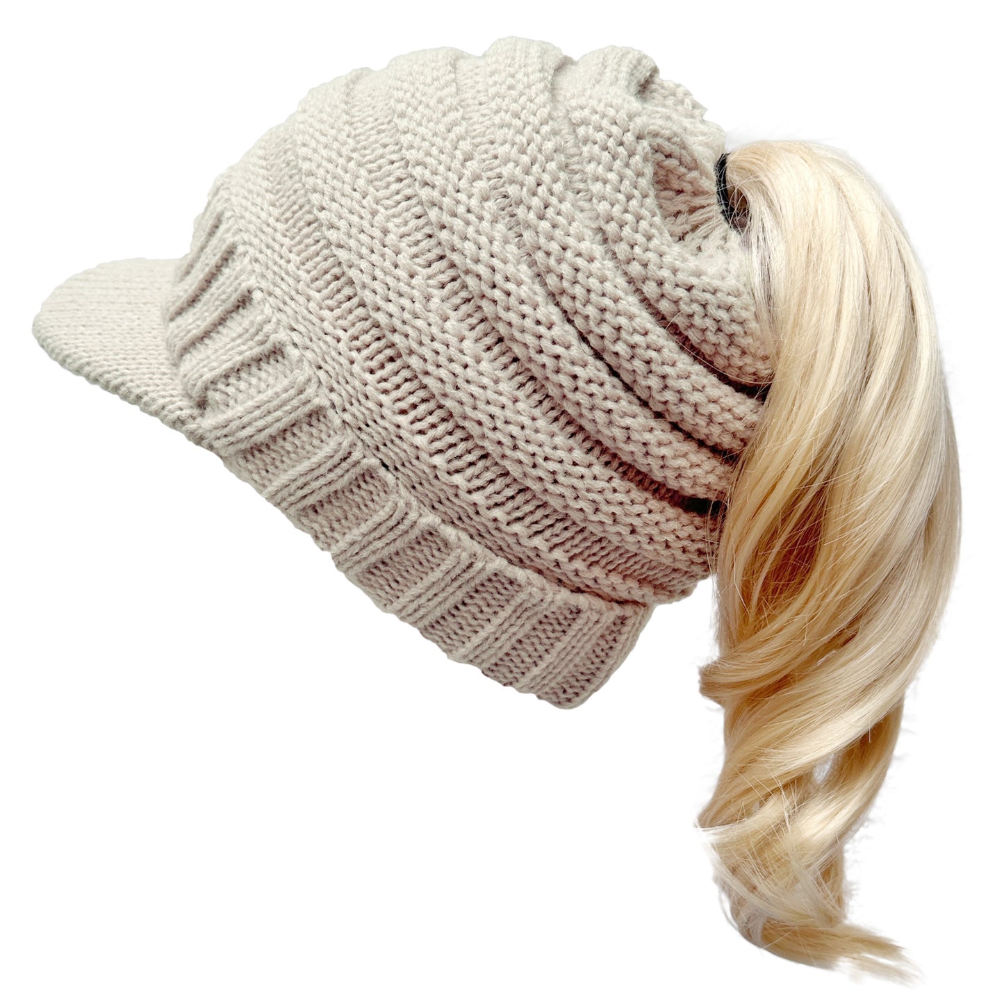 Women's Ear Protection Warm Hat Curling Wool