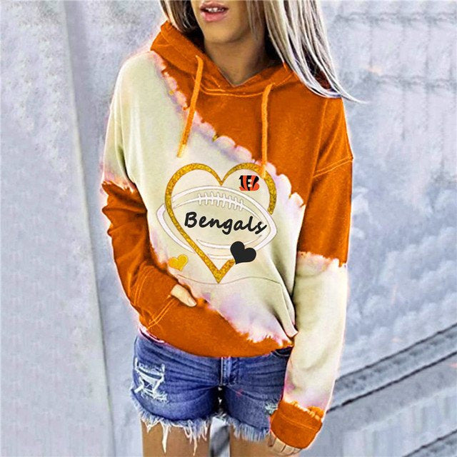 European And American Long-sleeved Hooded Sweater Women.