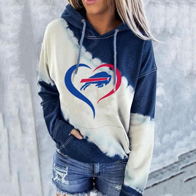 European And American Long-sleeved Hooded Sweater Women.