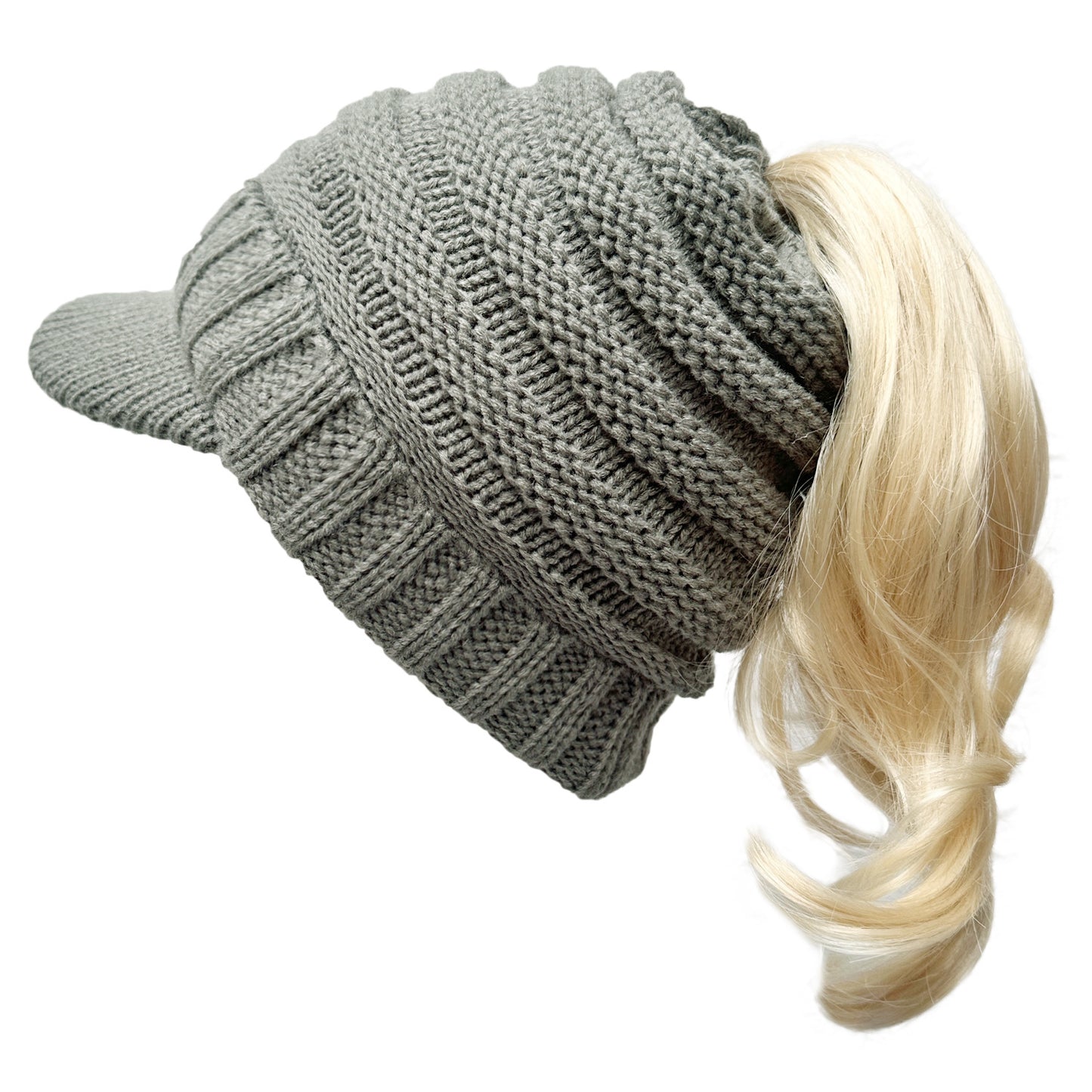 Women's Ear Protection Warm Hat Curling Wool