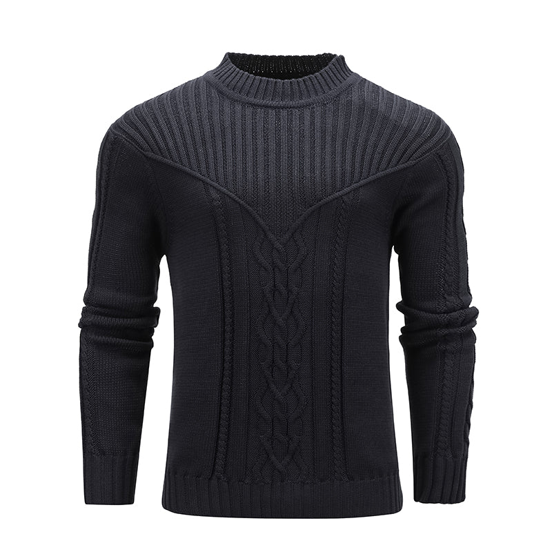 Jacquard Men Warm Sweater