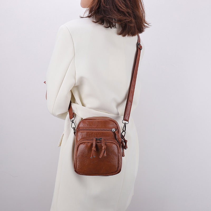 New Bag Soft Leather Shoulder Bag for Women