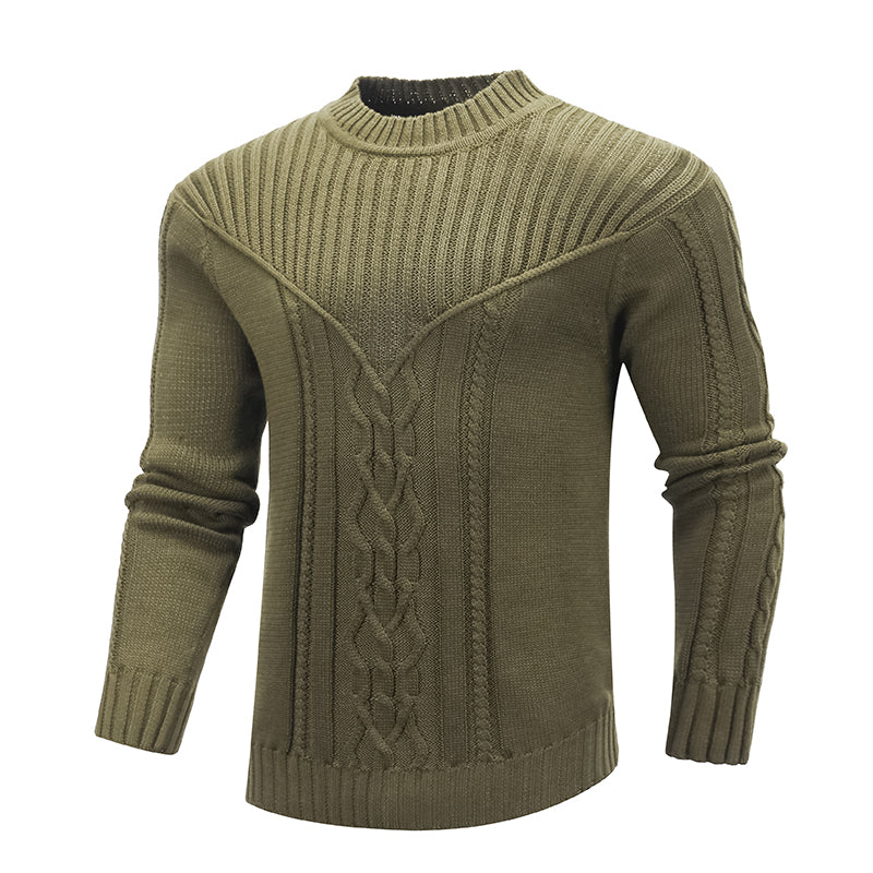 Jacquard Men Warm Sweater