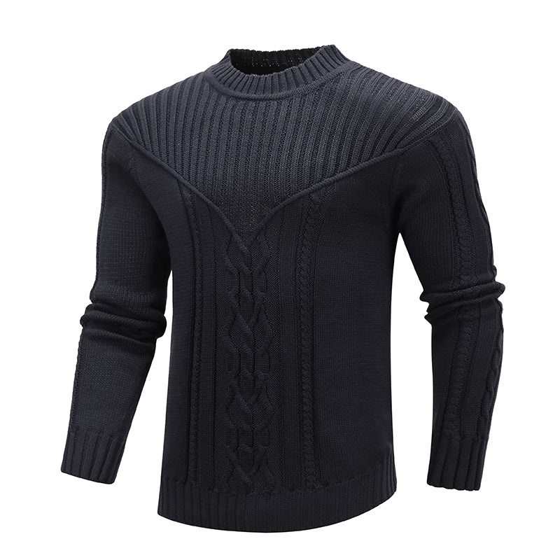 Jacquard Men Warm Sweater